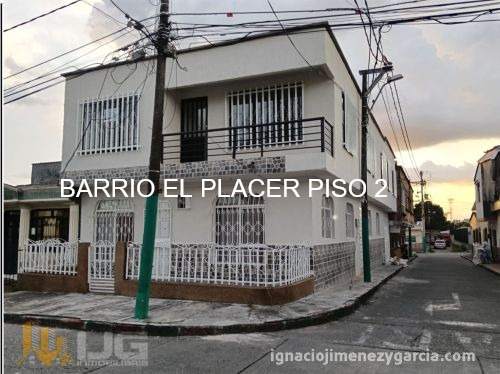 Barrio El placer manzana G casa 141 piso 2 apartamentos